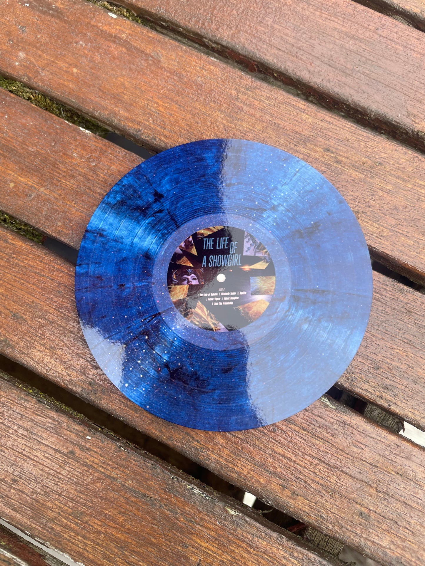 Taylor Swift The Life Of A Showgirl Vinyl Coaster