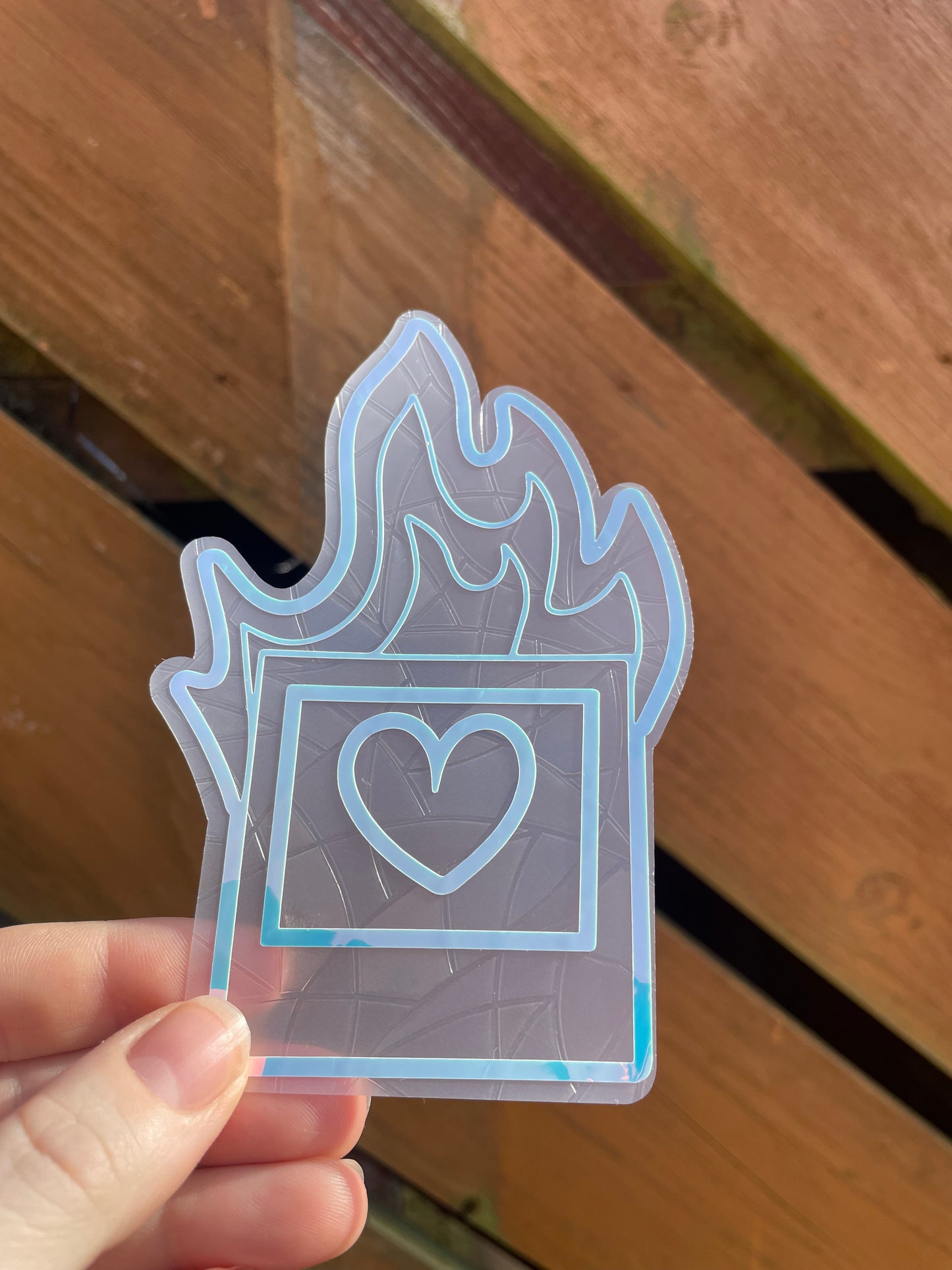 Picture To Burn Rainbow Suncatcher