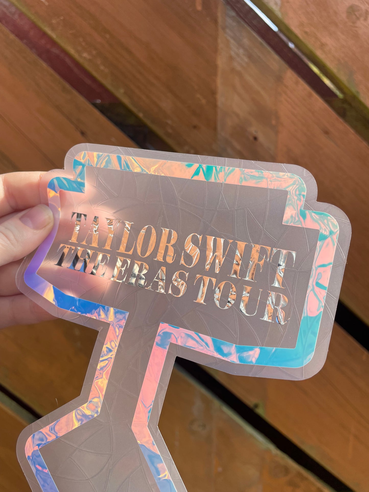 Taylor Swift The Eras Tour Stage Rainbow Suncatcher