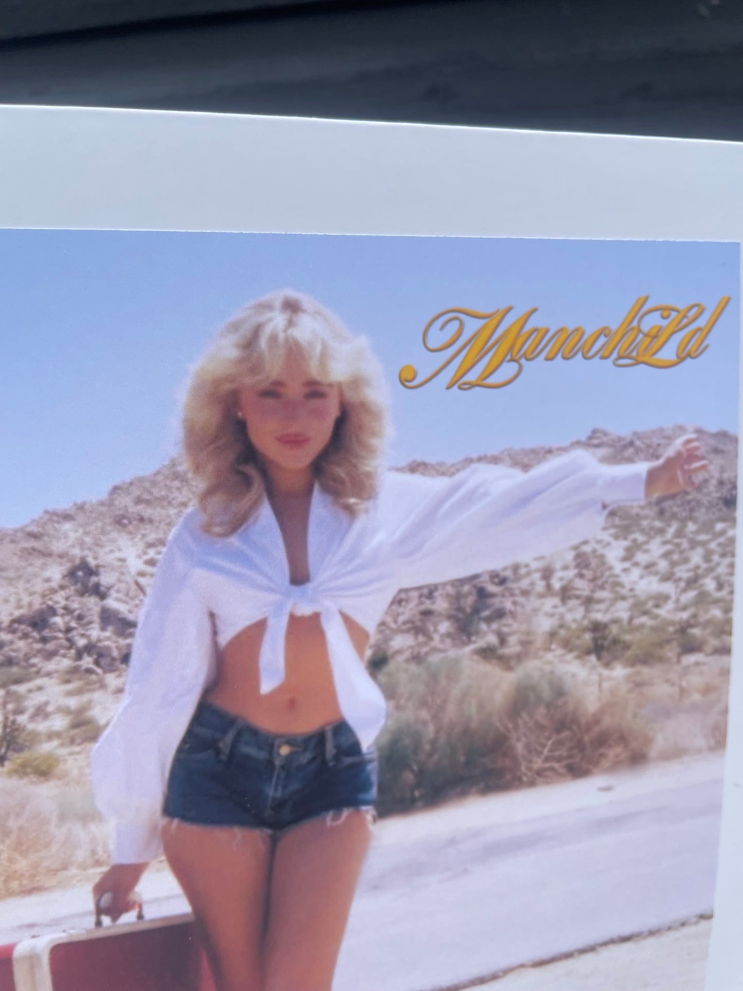 Sabrina Carpenter Manchild 7” Vinyl Jacket