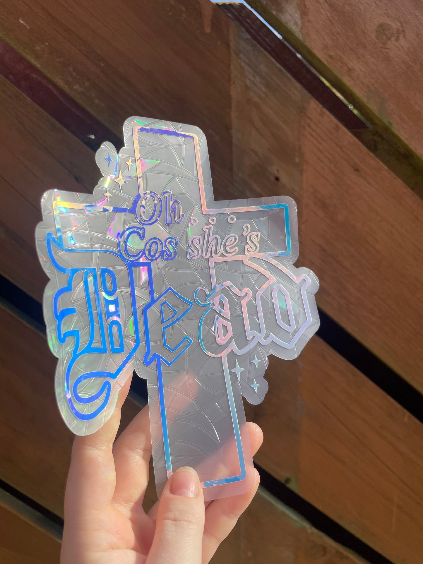 Oh... Cos She's Dead Rainbow Suncatcher