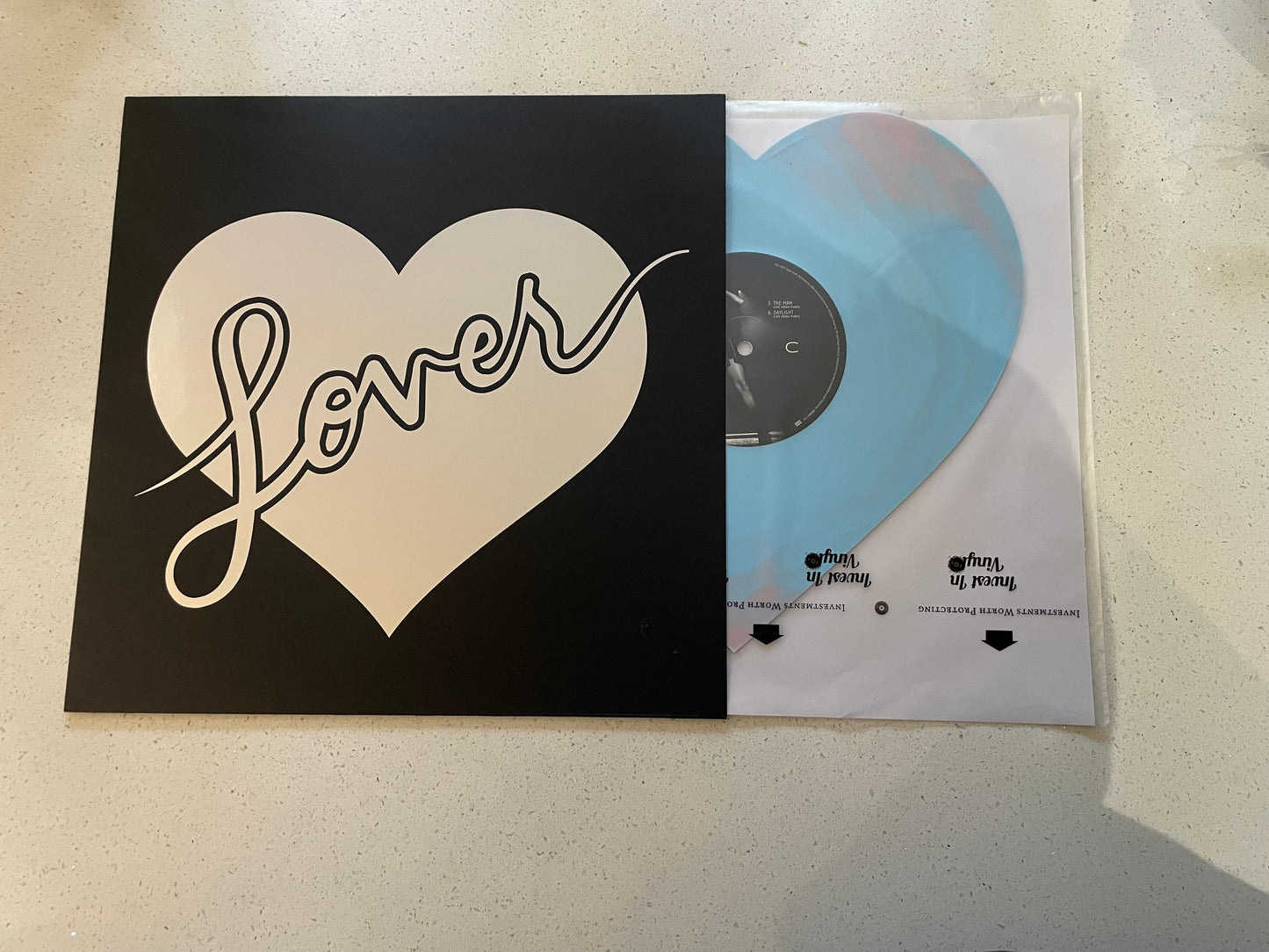 Taylor Swift Lover Live From Paris Jacket - Sleeve covers