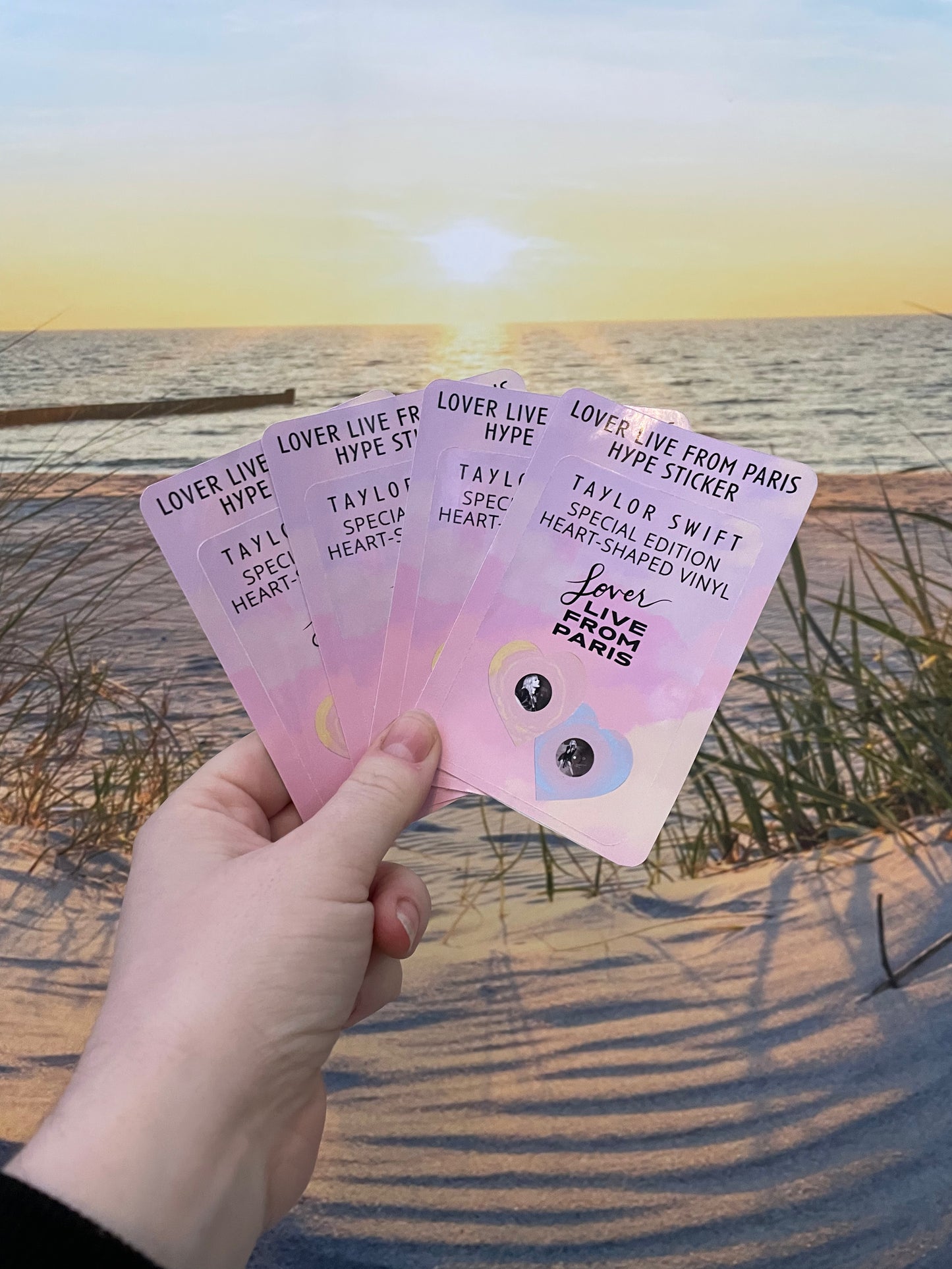 Taylor Swift Lover Live From Paris Hype Sticker