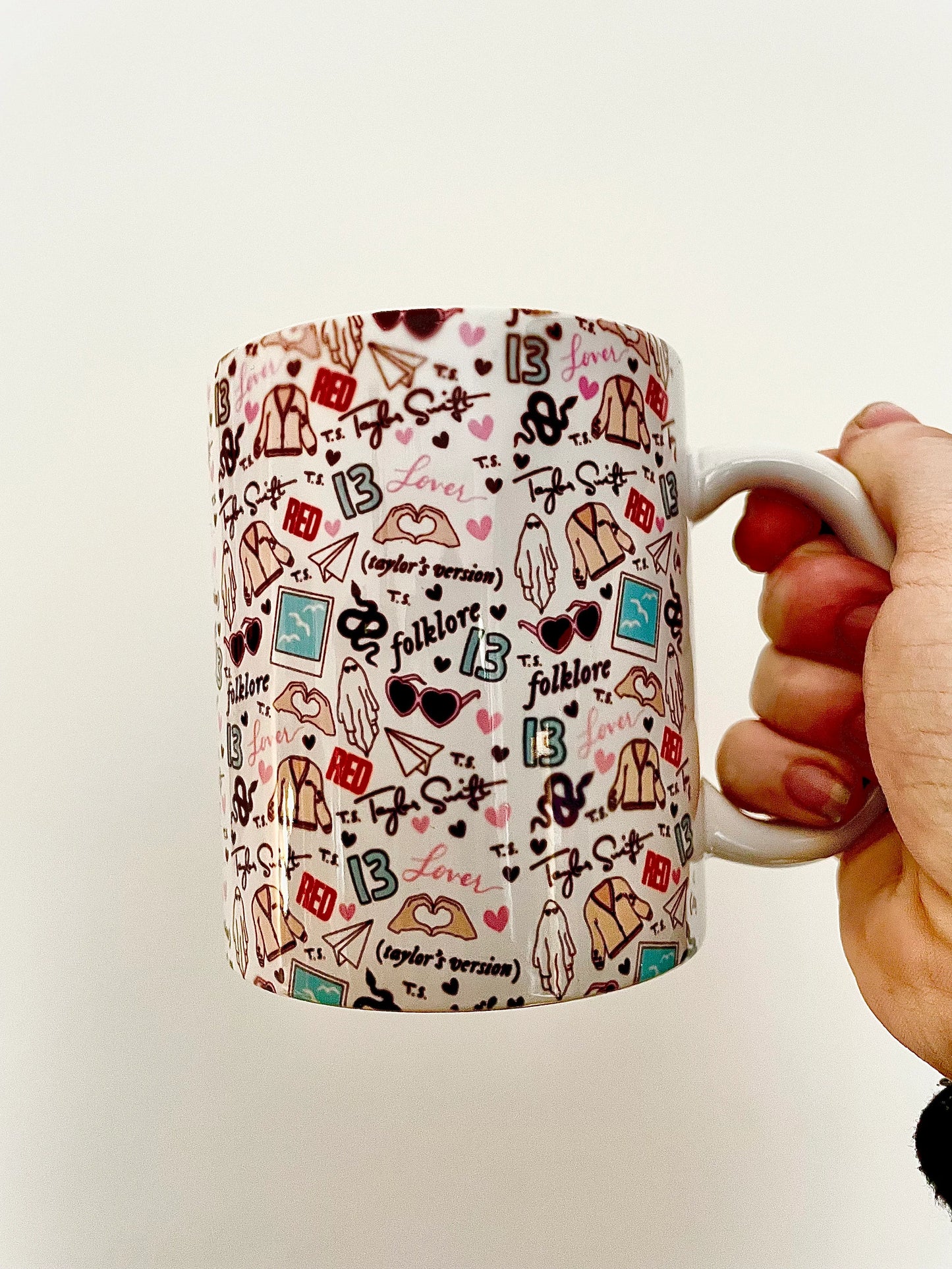 11oz Taylor Swift Era Pattern Mug