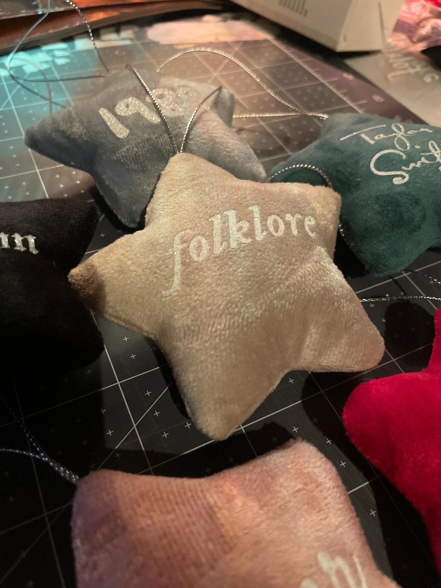 Taylor Swift Era Star Plush ornament