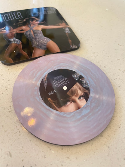 Taylor Swift Opalite Vinyl Coaster