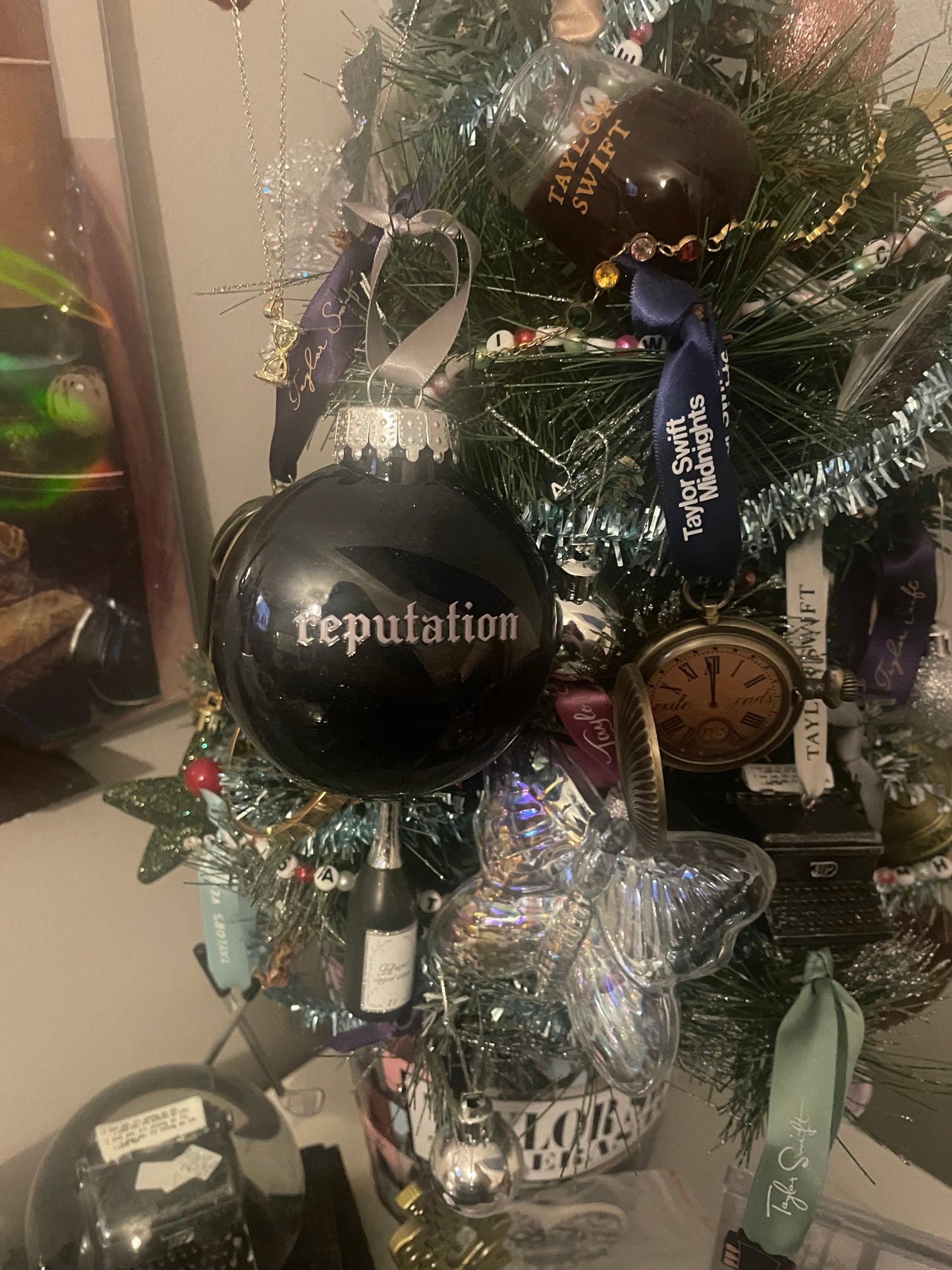 Taylor Swift Era Glitter Baubles