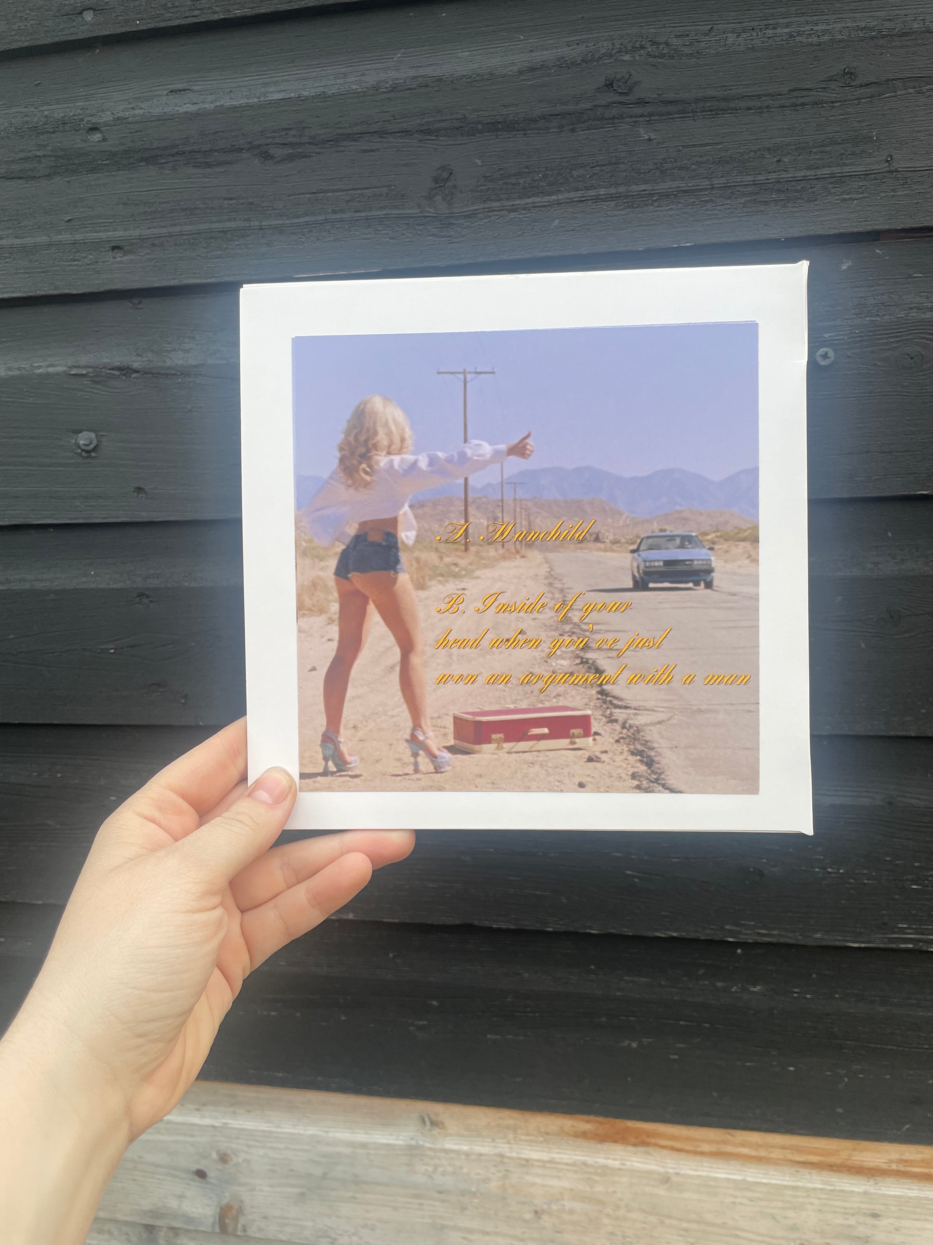 Sabrina Carpenter Manchild 7” Vinyl Jacket – Caught Your Dream