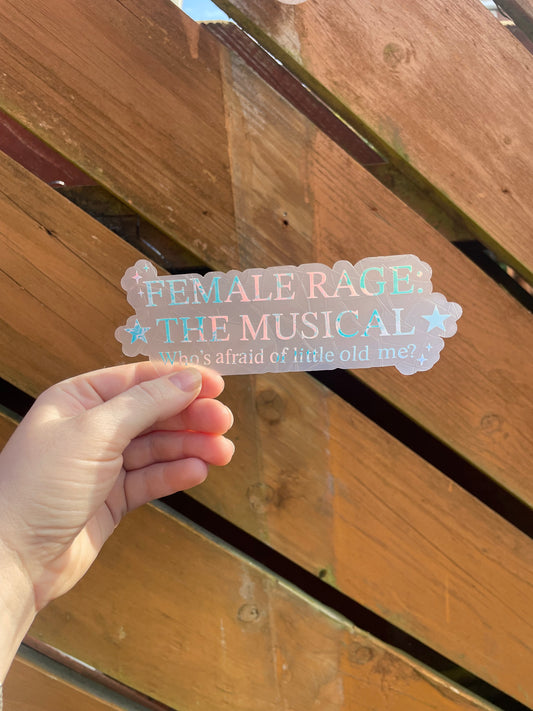 Female Rage: The Musical Rainbow Suncatcher