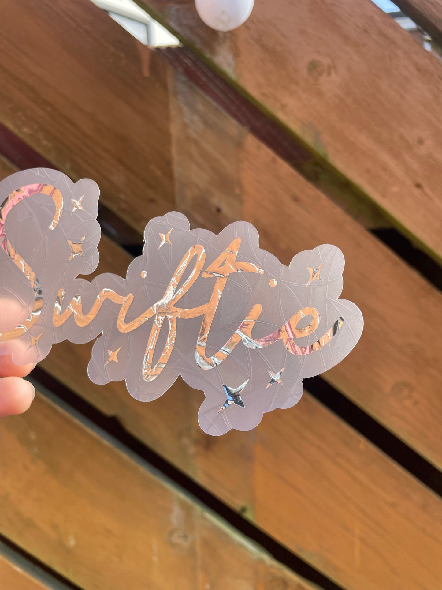 Swiftie Rainbow Suncatcher