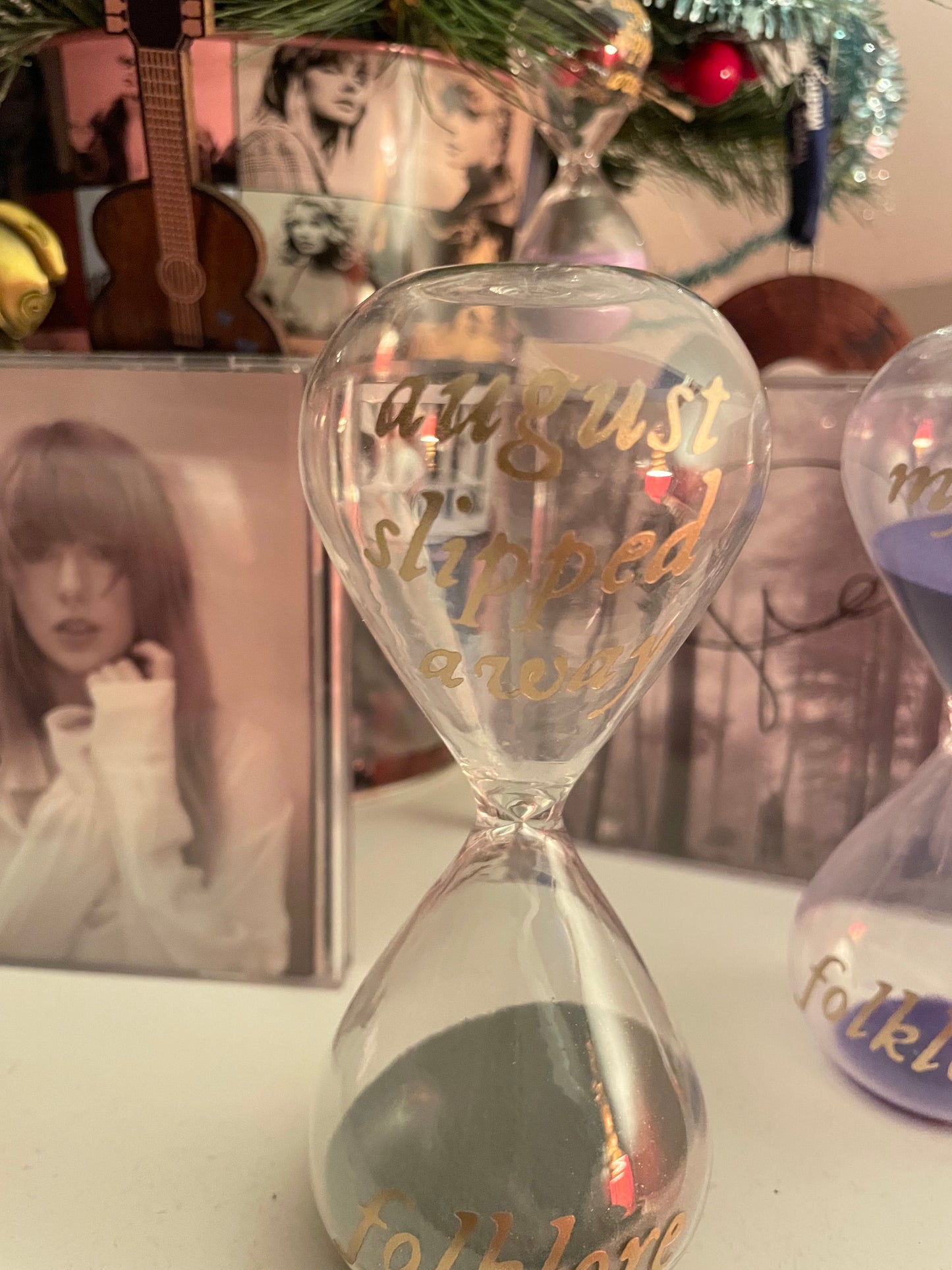 Taylor Swift Folklore Mini Hourglass