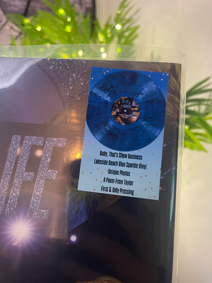 Taylor Swift The Life Of A Showgirl Vinyl Hype Stickers