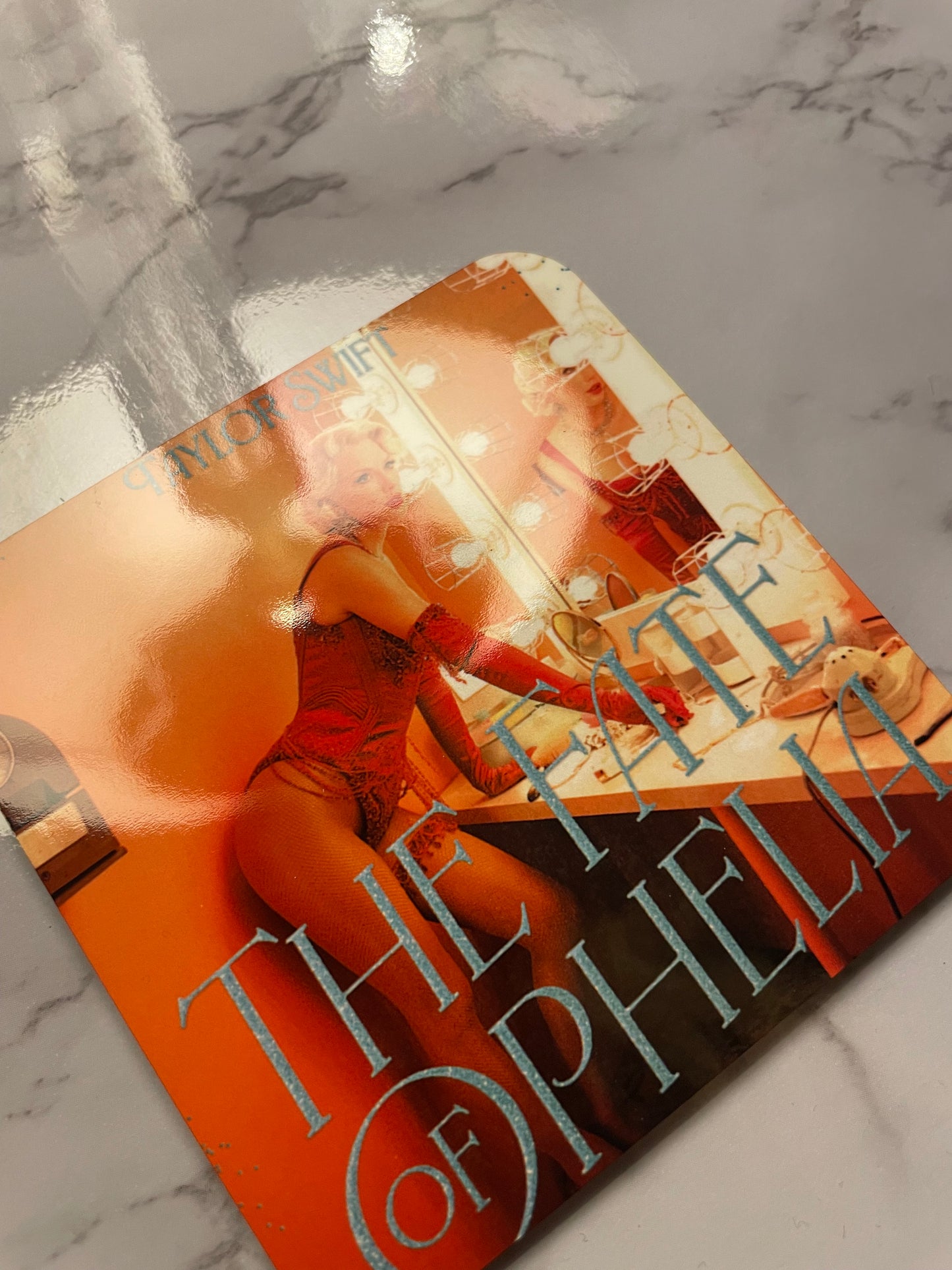 Taylor Swift The Fate Of Ophelia Vinyl Coaster