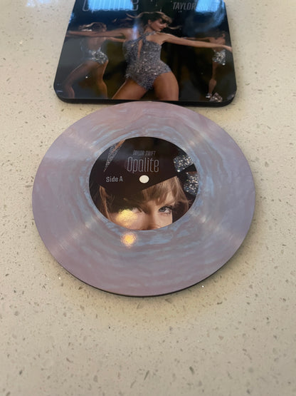 Taylor Swift Opalite Vinyl Coaster