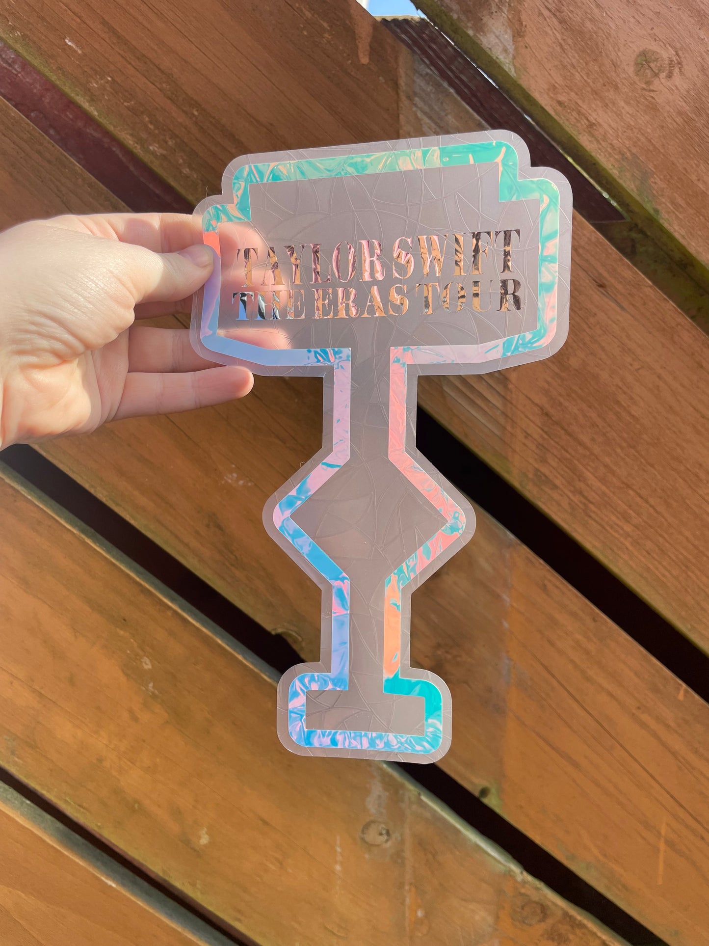 Taylor Swift The Eras Tour Stage Rainbow Suncatcher