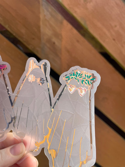 Anti-Hero Three Ghost Rainbow Suncatcher