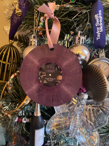 Taylor Swift The Life Of A Showgirl Vinyl ornament