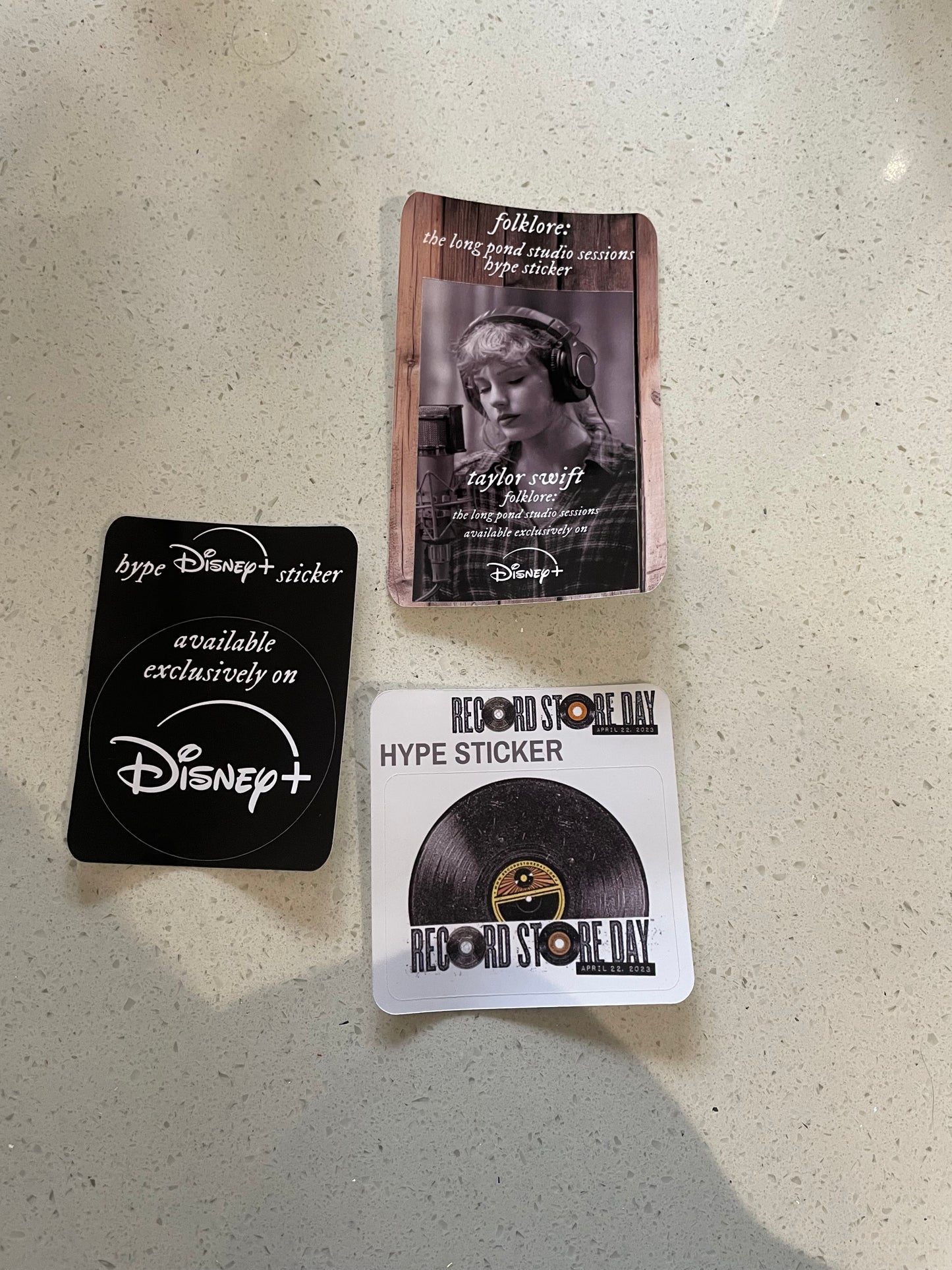 Taylor Swift Folklore: The Long Pond Studio Sessions Hype Stickers