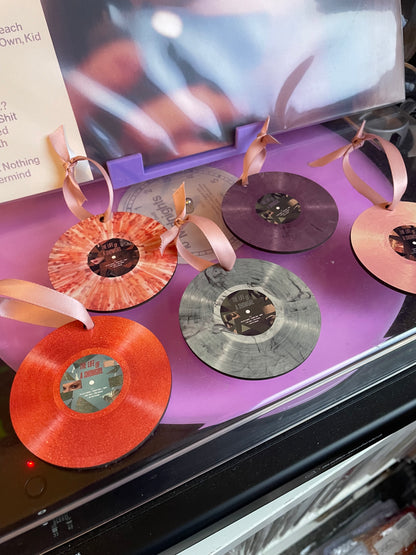 Taylor Swift The Life Of A Showgirl Vinyl ornament