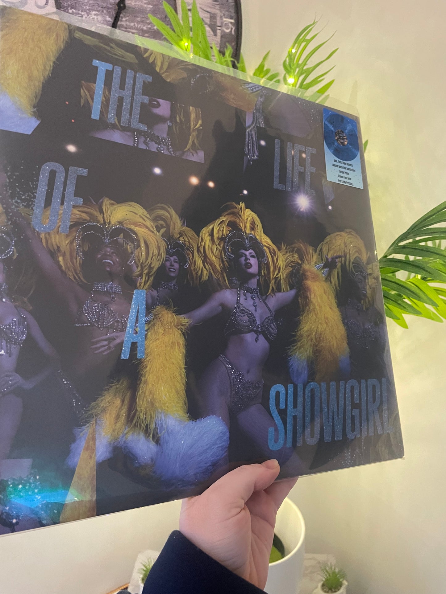 Taylor Swift The Life Of A Showgirl Vinyl Hype Stickers