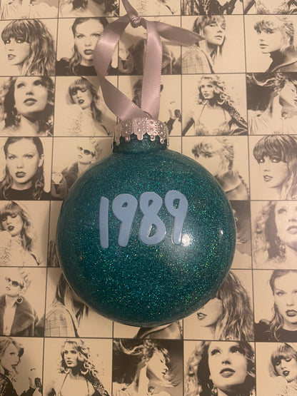 Taylor Swift Era Glitter Baubles