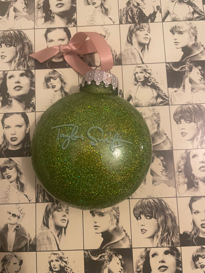 Taylor Swift Era Glitter Baubles