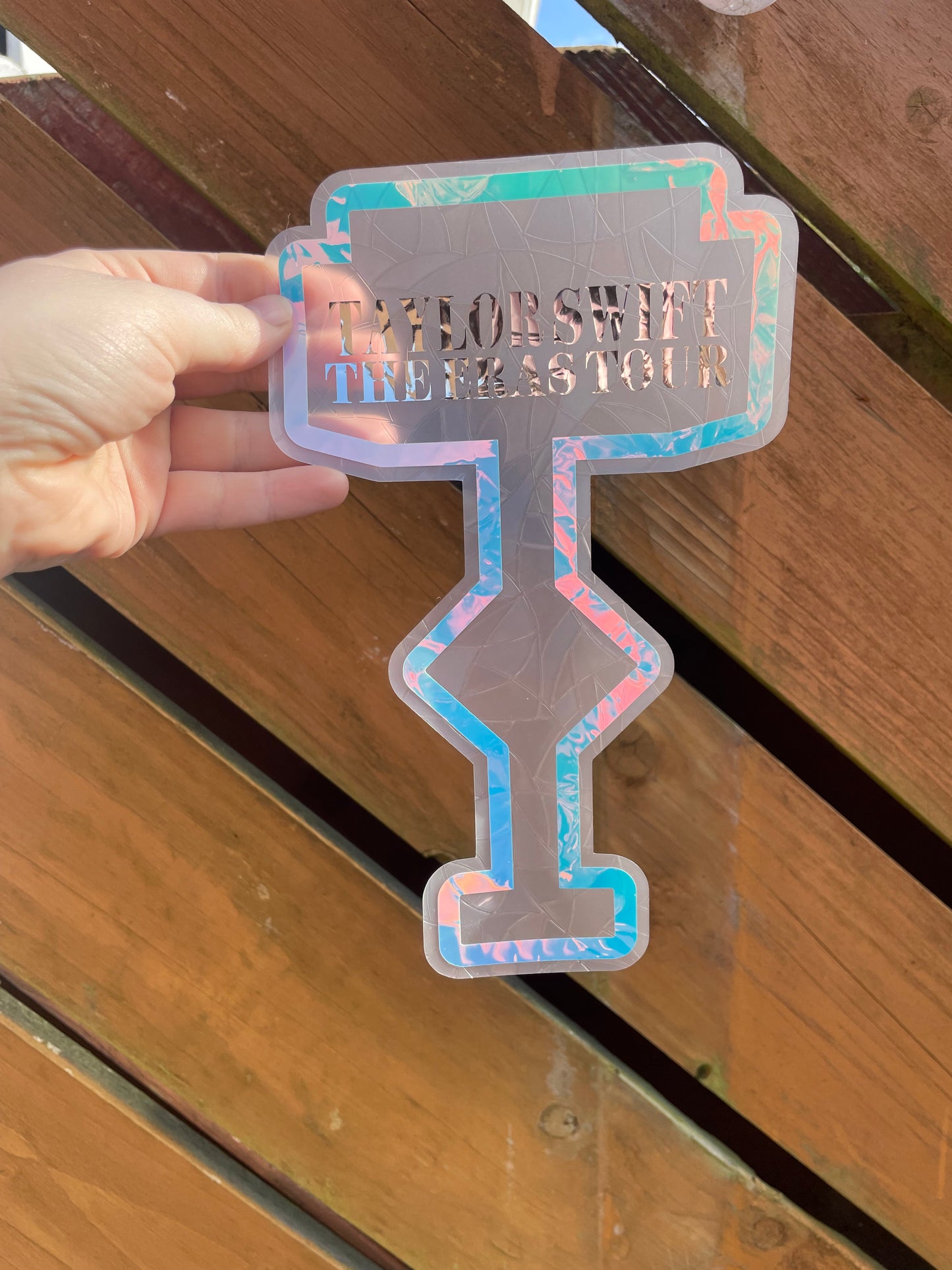 Taylor Swift The Eras Tour Stage Rainbow Suncatcher