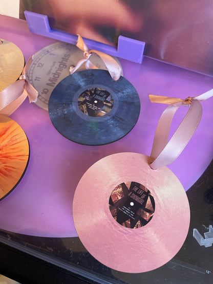 Taylor Swift The Life Of A Showgirl Vinyl ornament