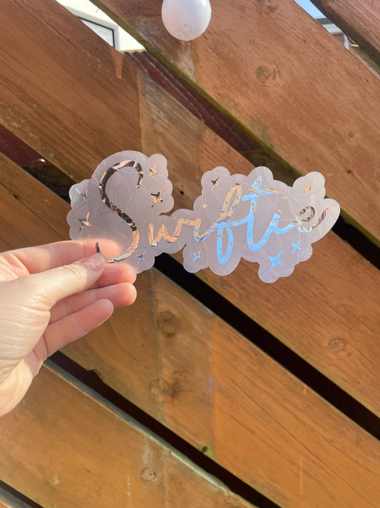 Swiftie Rainbow Suncatcher