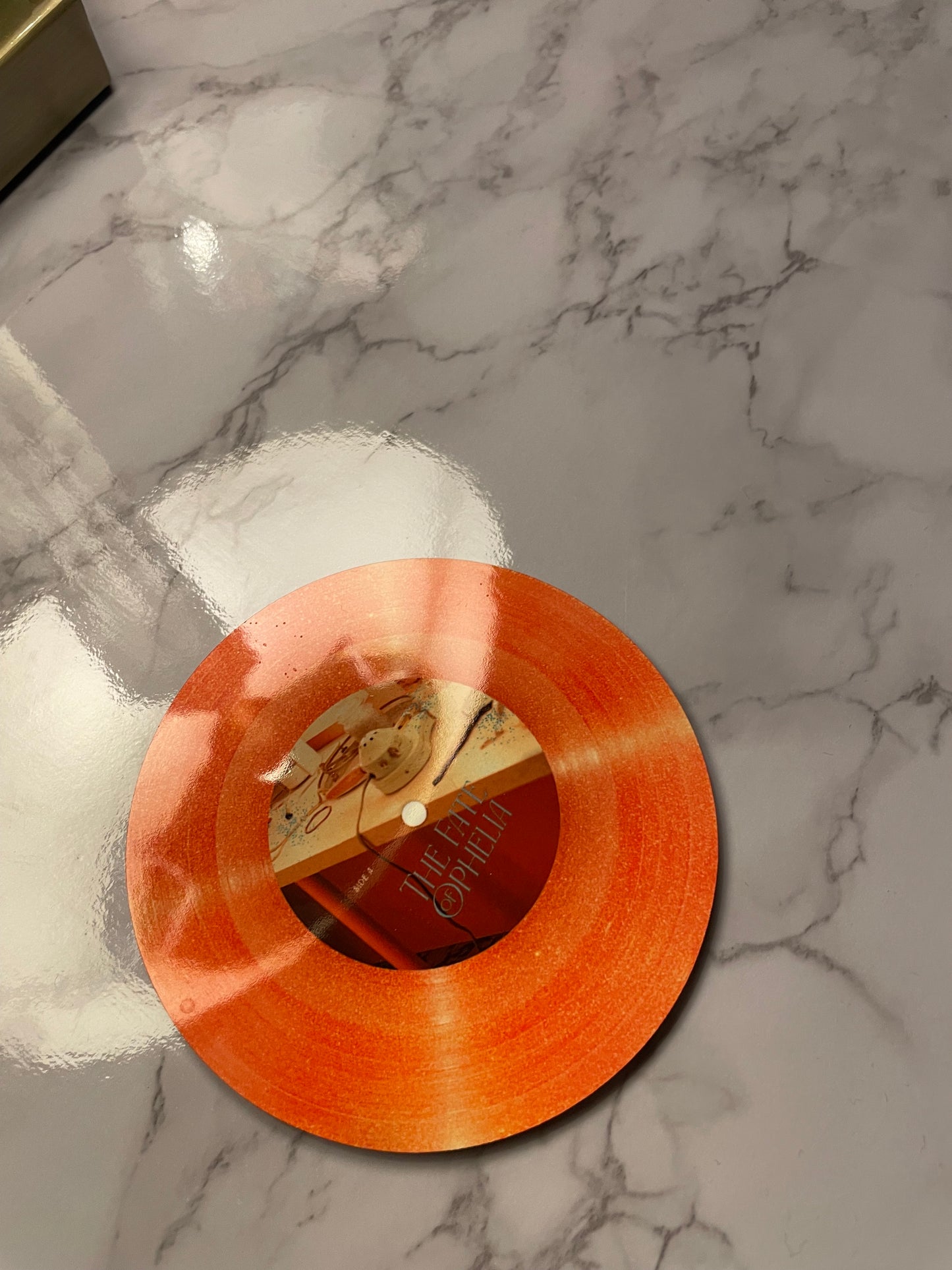 Taylor Swift The Fate Of Ophelia Vinyl Coaster