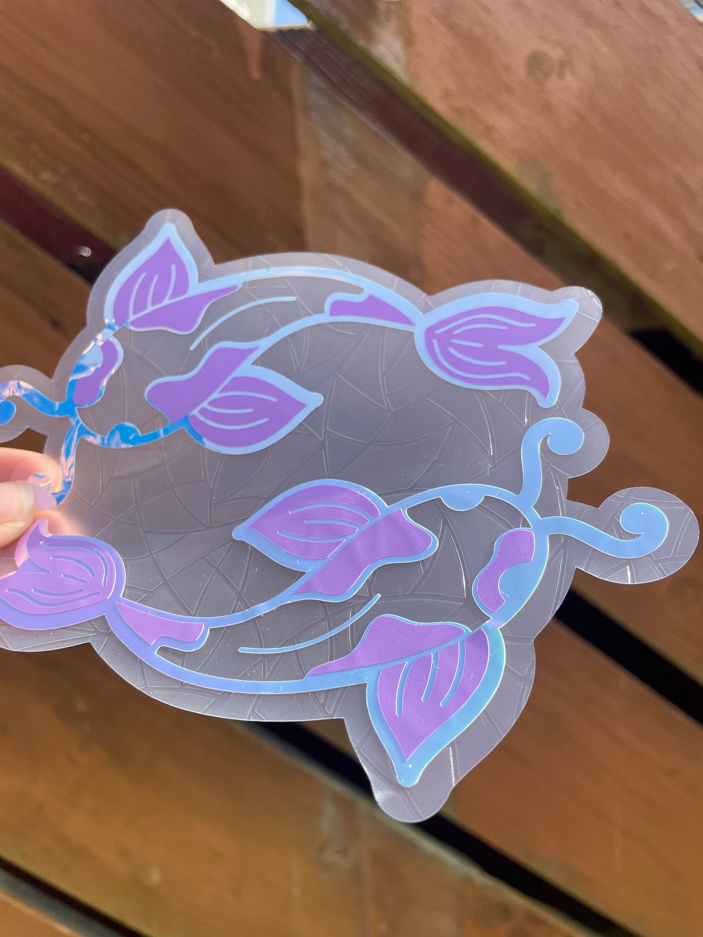 Speak Now Koi Fish Rainbow Suncatcher