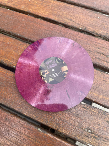 Taylor Swift The Life Of A Showgirl Vinyl Coaster