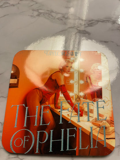 Taylor Swift The Fate Of Ophelia Vinyl Coaster