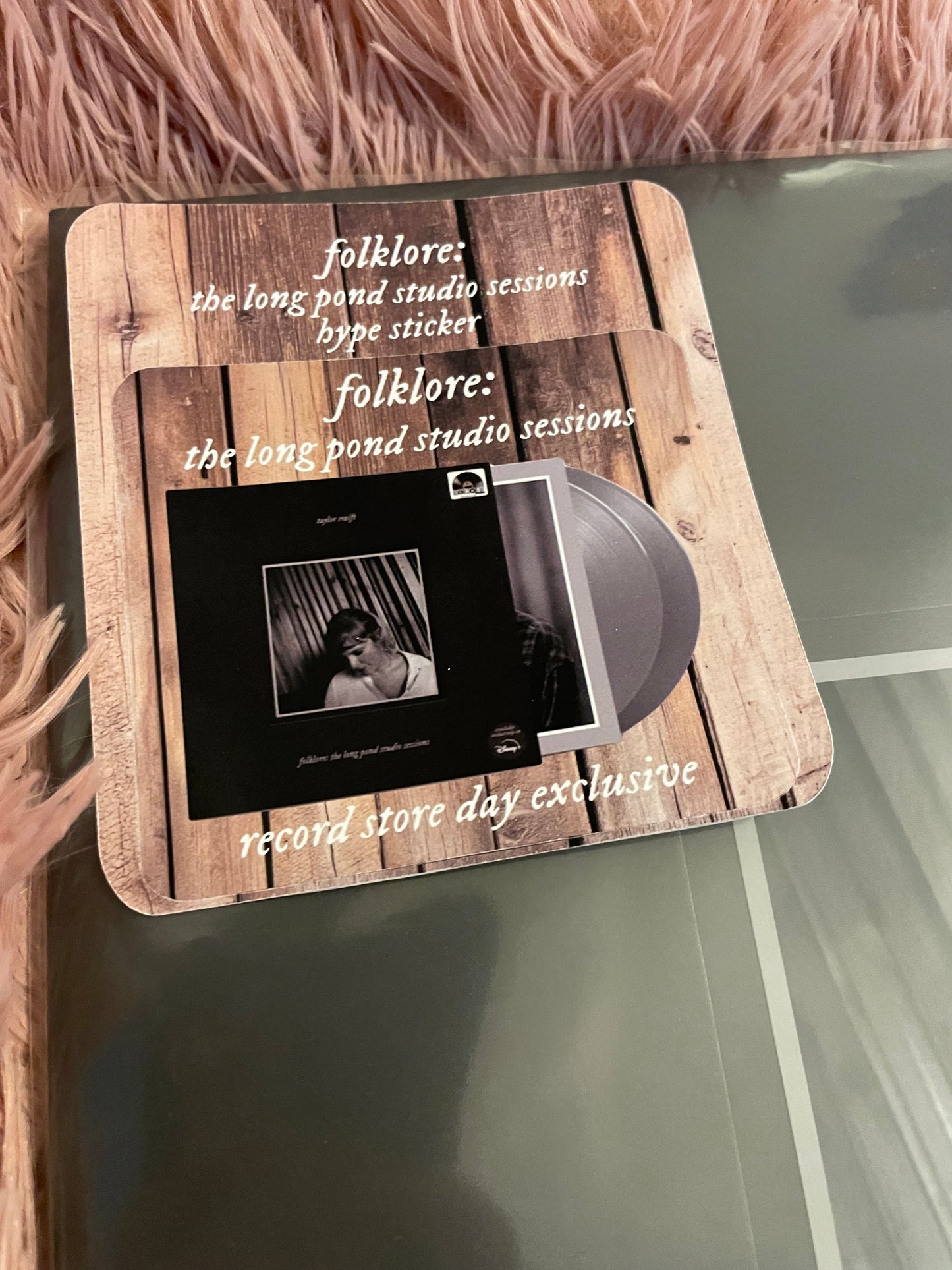 Taylor Swift Folklore: The Long Pond Studio Sessions Hype Stickers