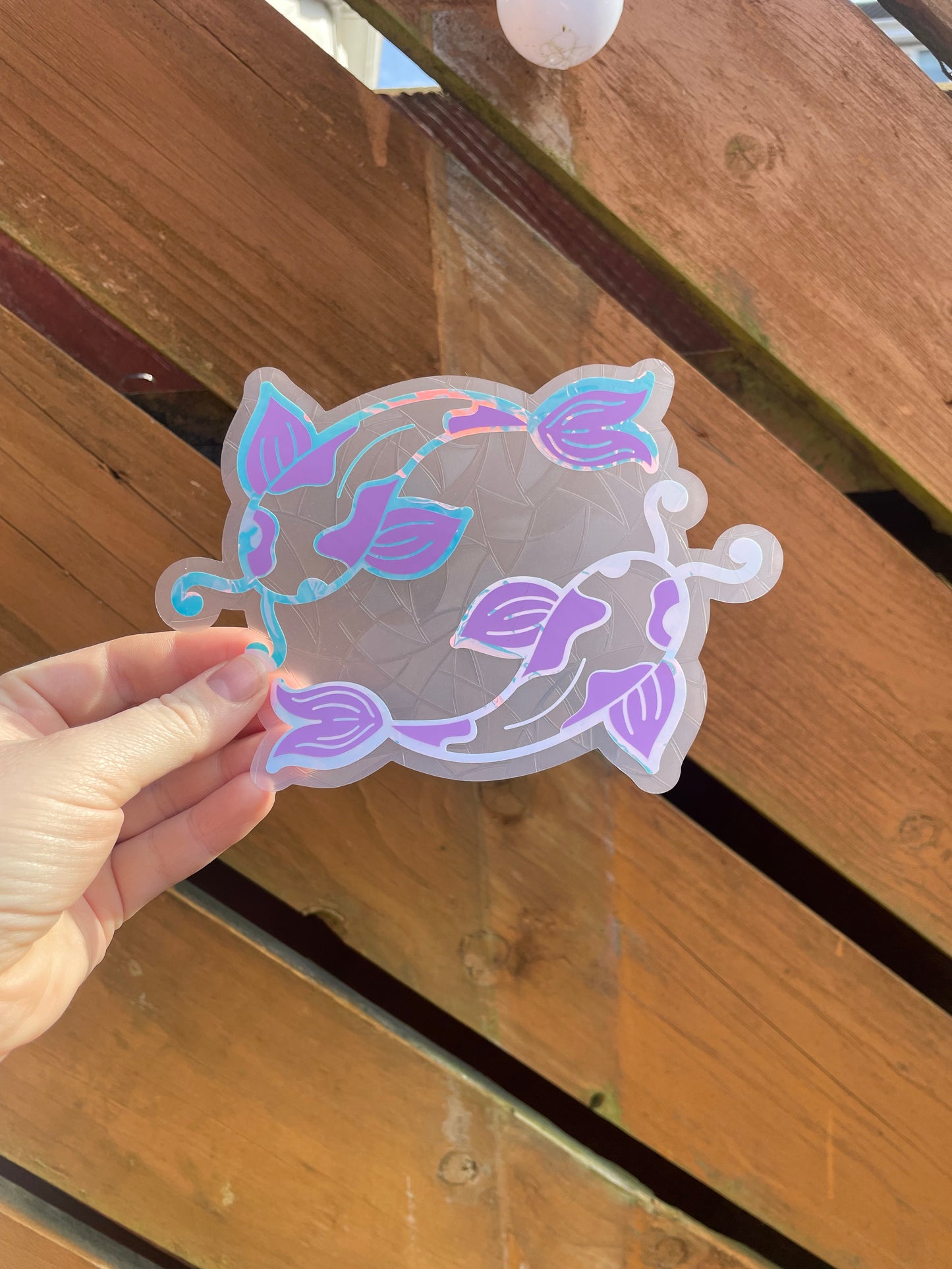 Speak Now Koi Fish Rainbow Suncatcher