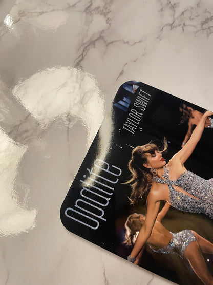 Taylor Swift Opalite Vinyl Coaster