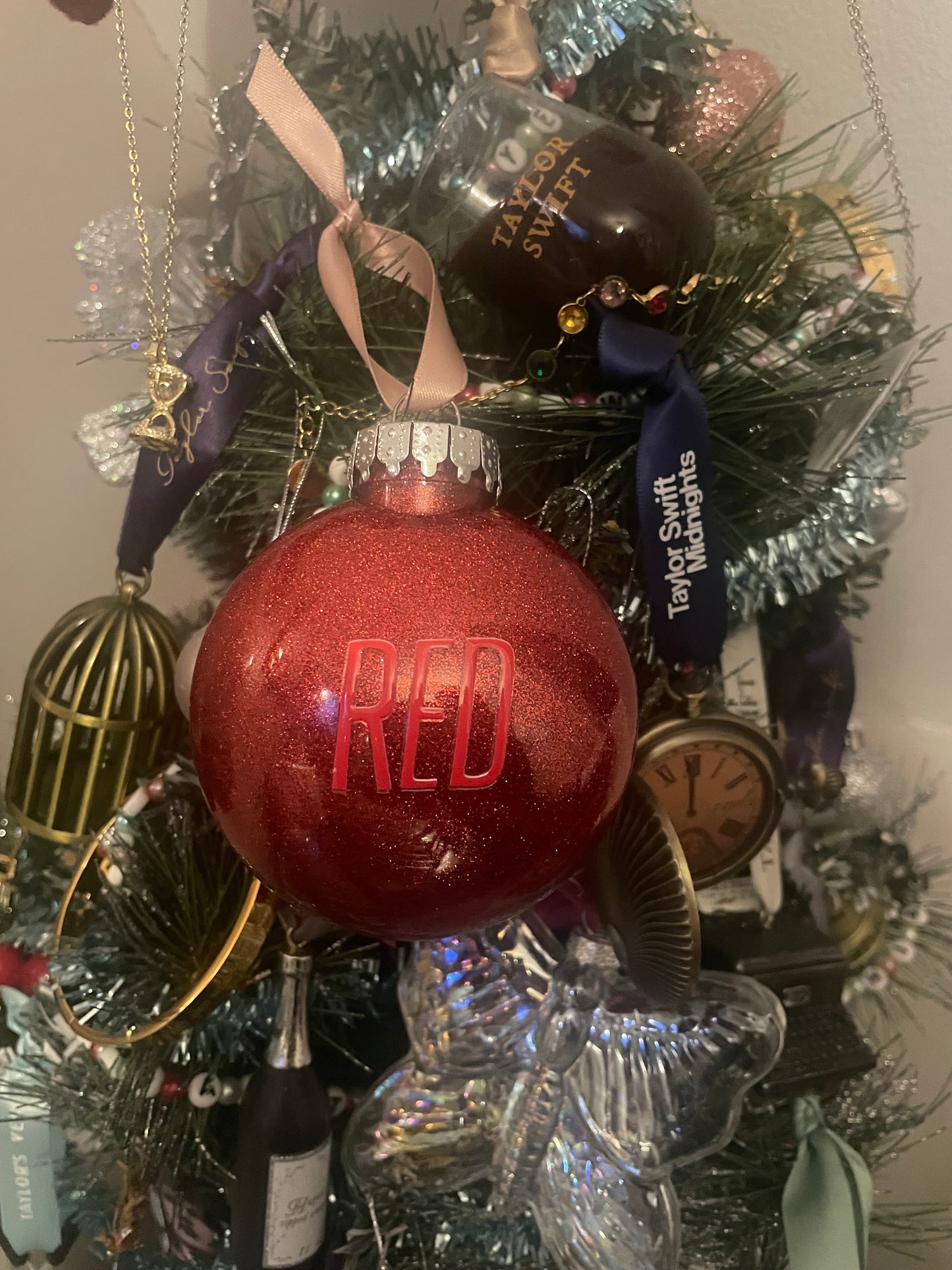 Taylor Swift Era Glitter Baubles