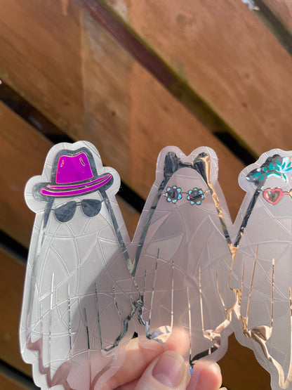 Anti-Hero Three Ghost Rainbow Suncatcher