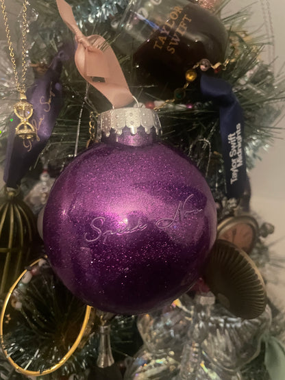 Taylor Swift Era Glitter Baubles