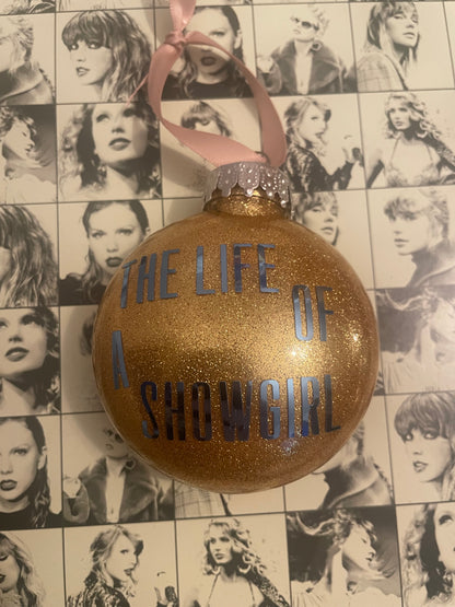 Taylor Swift Era Glitter Baubles