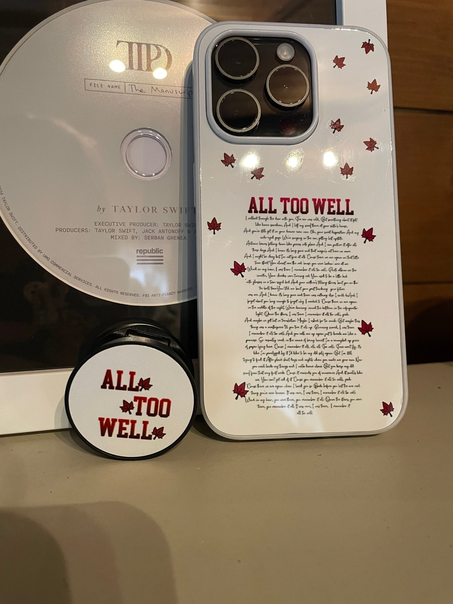 Taylor Swift Era Pattern Phone Grip