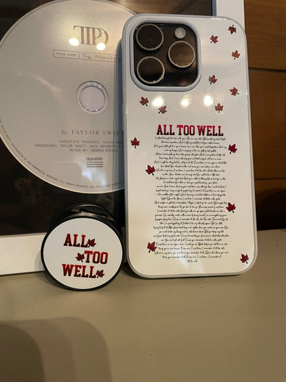 Taylor Swift Era Pattern Phone Grip