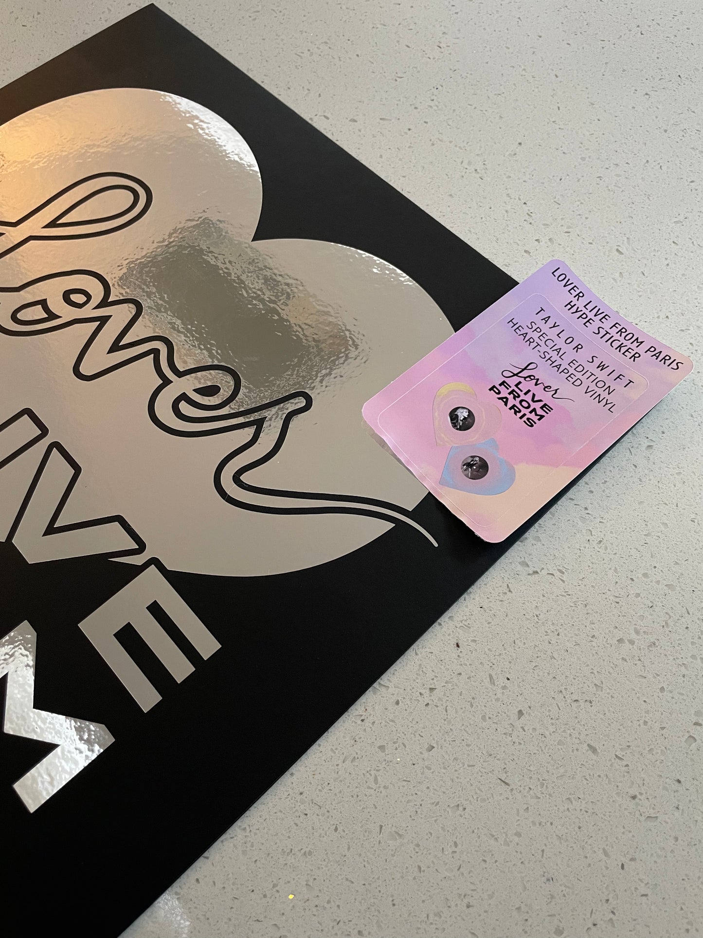 Taylor Swift Lover Live From Paris Hype Sticker