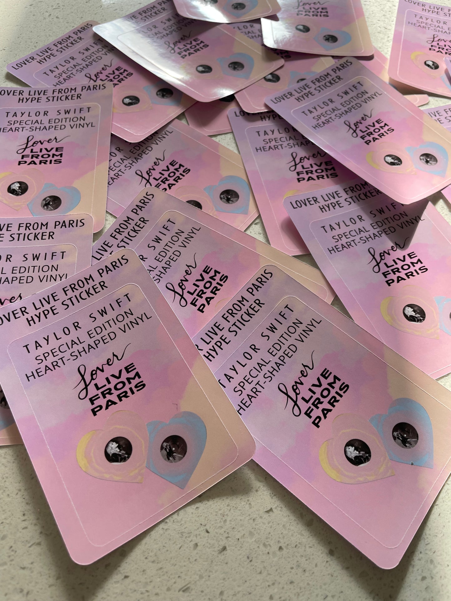 Taylor Swift Lover Live From Paris Hype Sticker