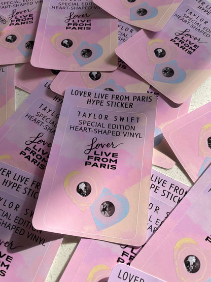 Taylor Swift Lover Live From Paris Hype Sticker