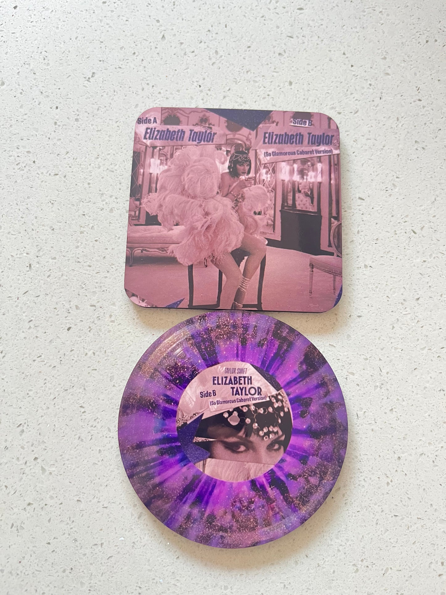 Taylor Swift Elizabeth Taylor Coaster