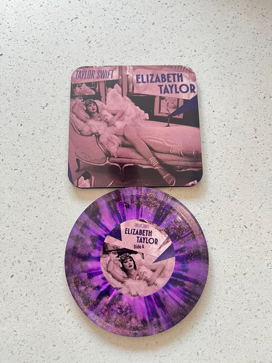 Taylor Swift Elizabeth Taylor Coaster