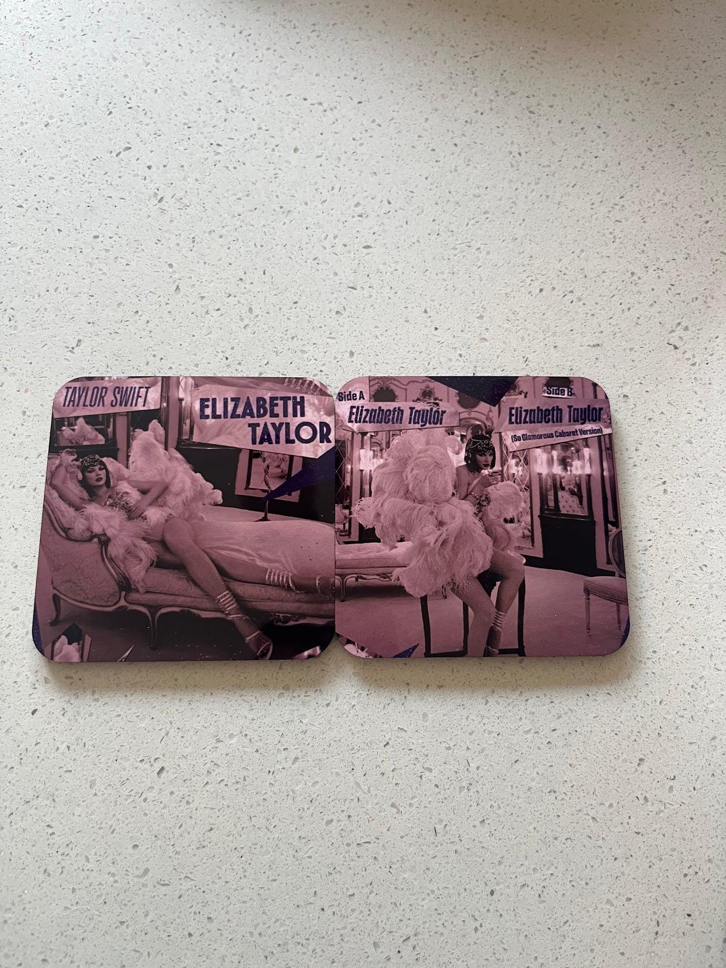 Taylor Swift Elizabeth Taylor Coaster