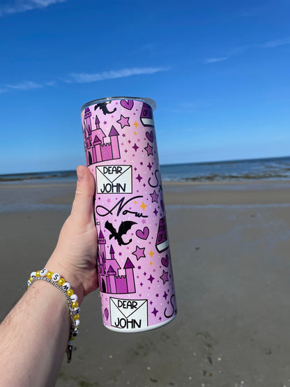 20oz Taylor Swift Era Pattern Tumbler