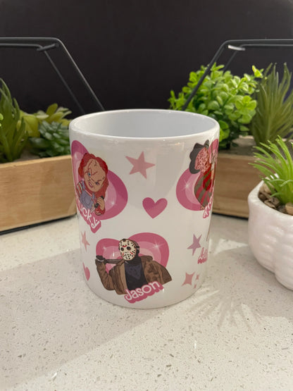 11oz Pastel Horror Character Mug